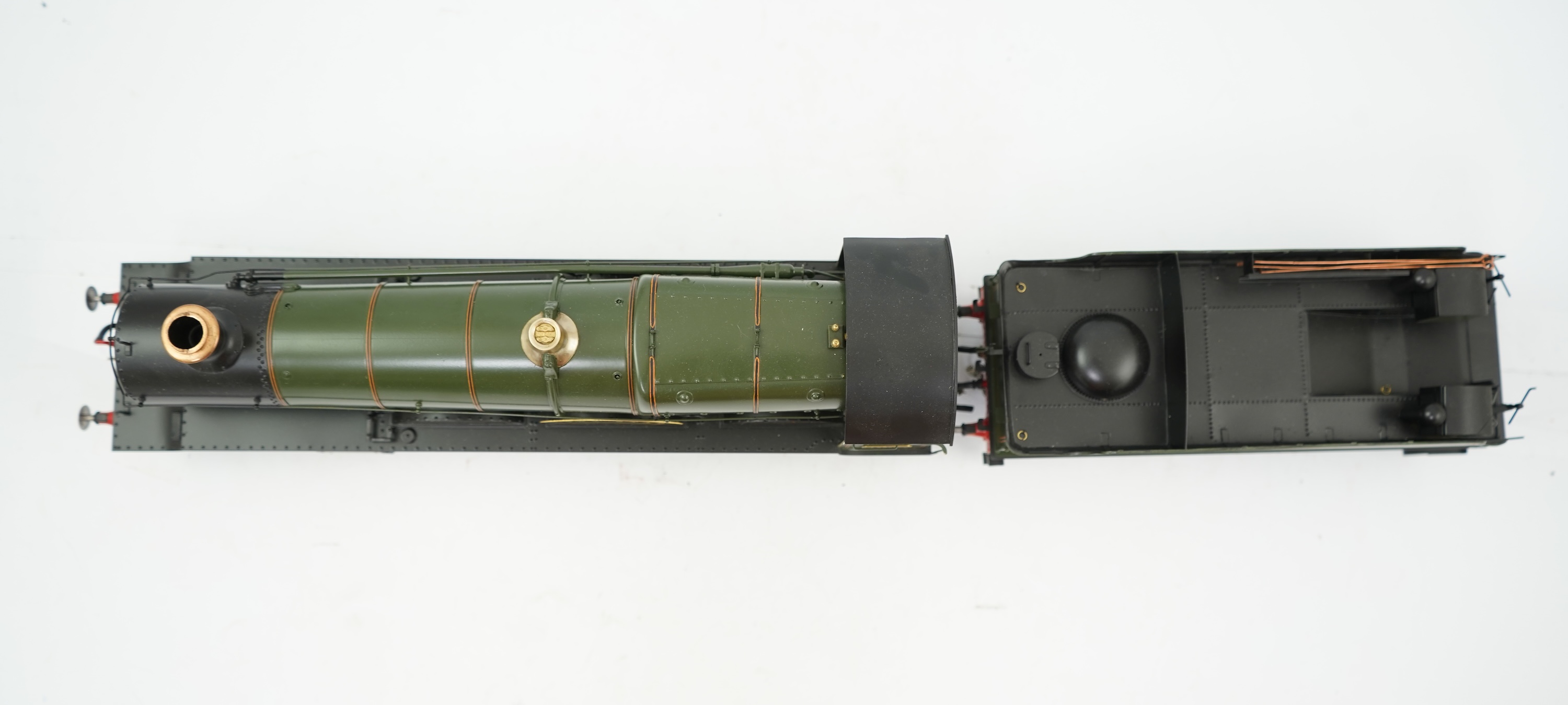 A Gauge One model of GWR Star Class, Lode Star 4003, 4-6-0 tender locomotive, constructed, painted and lined to a very high standard, with a high level of detail, powered for two rail operation.